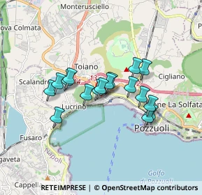 Mappa Via Antonio Cacciapuoti, 80078 Pozzuoli NA, Italia (1.39647)