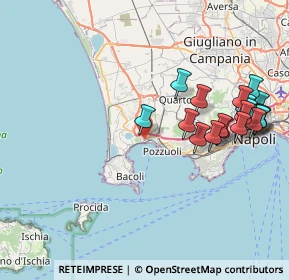 Mappa Via Cacciapuoti, 80078 Pozzuoli NA, Italia (9.5035)