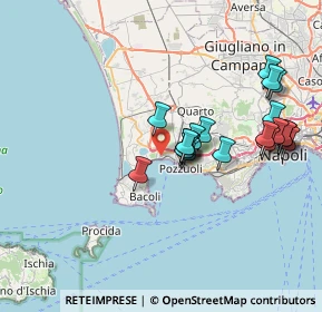 Mappa Via Cacciapuoti, 80078 Pozzuoli NA, Italia (7.4715)