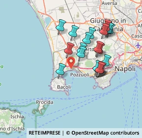 Mappa Via Cacciapuoti, 80078 Pozzuoli NA, Italia (6.8265)