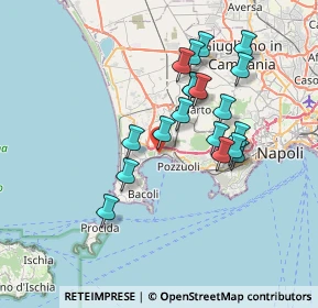 Mappa Via Antonio Cacciapuoti, 80078 Pozzuoli NA, Italia (6.92316)