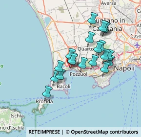 Mappa Via Antonio Cacciapuoti, 80078 Pozzuoli NA, Italia (6.449)