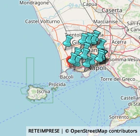 Mappa Via Antonio Cacciapuoti, 80078 Pozzuoli NA, Italia (9.8645)