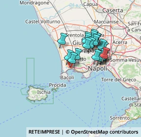 Mappa Via Cacciapuoti, 80078 Pozzuoli NA, Italia (11.5355)