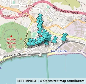 Mappa Via Antonio Cacciapuoti, 80078 Pozzuoli NA, Italia (0.2485)