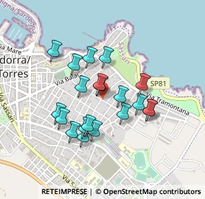 Mappa Viale Emilio Lussu, 07046 Porto Torres SS, Italia (0.393)