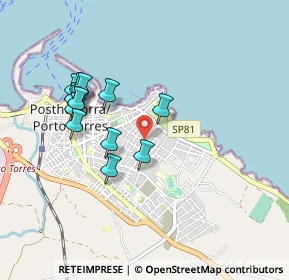 Mappa Viale Emilio Lussu, 07046 Porto Torres SS, Italia (0.91385)