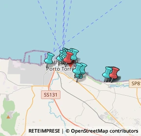 Mappa Viale Emilio Lussu, 07046 Porto Torres SS, Italia (2.454)