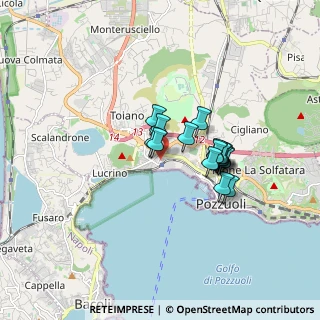 Mappa Via I Traversa Miliscola, 80078 Pozzuoli NA, Italia (1.30625)