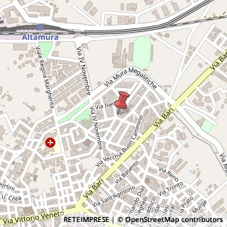 Mappa Via Bassano, 17, 70022 Altamura, Bari (Puglia)
