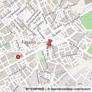Mappa Via Verdi, 19, 72015 Fasano, Brindisi (Puglia)