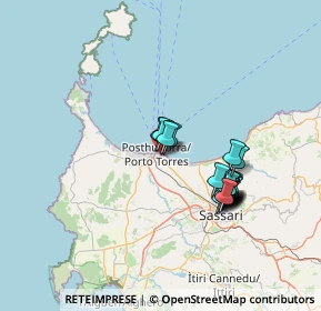 Mappa Via Monti, 07046 Porto Torres SS, Italia (13.4035)