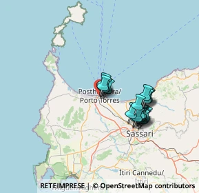 Mappa Via Giosuè Carducci, 07046 Porto Torres SS, Italia (11.968)