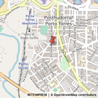 Mappa Via d'arborea eleonora 34, 07046 Porto Torres, Sassari (Sardegna)