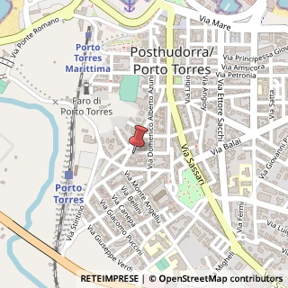 Mappa Via Giosuè Carducci, 25, 07046 Porto Torres, Sassari (Sardegna)