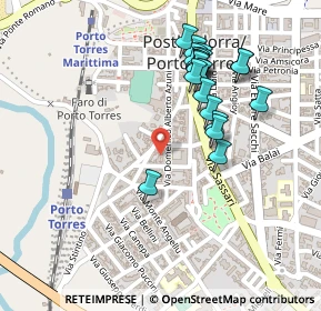 Mappa Via Giosuè Carducci, 07046 Porto Torres SS, Italia (0.245)