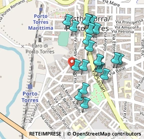 Mappa Via Giosuè Carducci, 07046 Porto Torres SS, Italia (0.231)