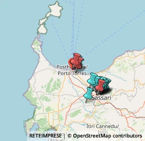 Mappa 07046 Porto Torres SS, Italia (12.2735)