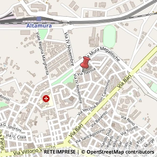Mappa Via Isernia, 19, 70022 Altamura, Bari (Puglia)