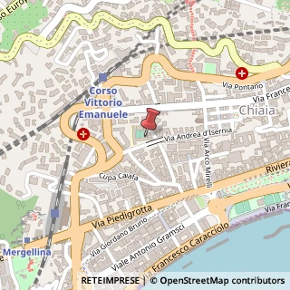Mappa Via Andrea d'Isernia, 38, 80122 Napoli, Napoli (Campania)