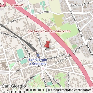 Mappa Via Giacomo Brodolini, 7, 80046 San Giorgio a Cremano, Napoli (Campania)