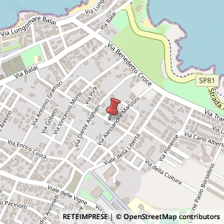 Mappa Viale Emilio Lussu, 66, 07046 Porto Torres, Sassari (Sardegna)