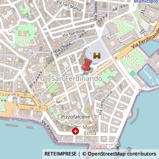 Mappa Via Pallonetto Santa Lucia,  15, 80132 Napoli, Napoli (Campania)
