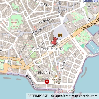 Mappa Via Pallonetto Santa Lucia,  20, 80132 Napoli, Napoli (Campania)