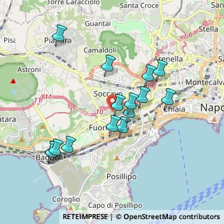 Mappa Via Domenico Quaranta, 80126 Napoli NA, Italia (1.91267)