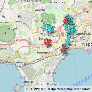 Mappa Via Domenico Quaranta, 80126 Napoli NA, Italia (2.069)