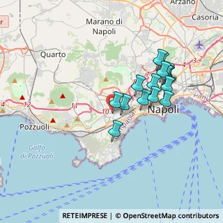 Mappa Via Domenico Quaranta, 80126 Napoli NA, Italia (3.60063)