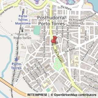 Mappa Via Eleonora d'Arborea, 23, 07046 Porto Torres, Sassari (Sardegna)