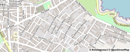 Mappa Porto Torres