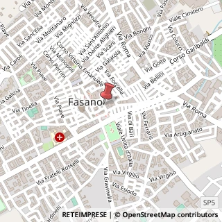 Mappa Via Stella, 6, 72015 Fasano, Brindisi (Puglia)