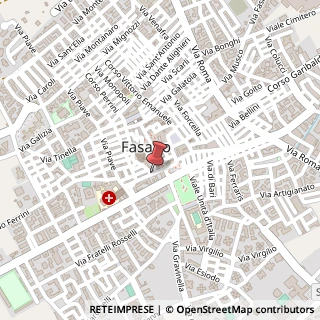 Mappa Via San Francesco di Paola, 35, 72015 Fasano, Brindisi (Puglia)