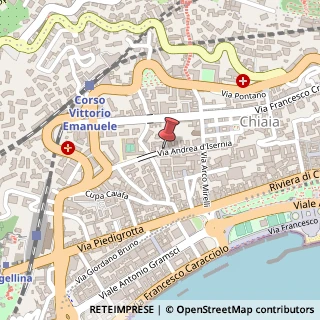 Mappa Via Andrea d'Isernia, 28, 80122 Napoli, Napoli (Campania)