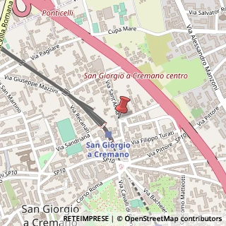 Mappa Via s. anna, 80046 San Giorgio a Cremano, Napoli (Campania)