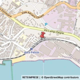 Mappa Via Raimondo Annecchino, 85, 80078 Pozzuoli, Napoli (Campania)