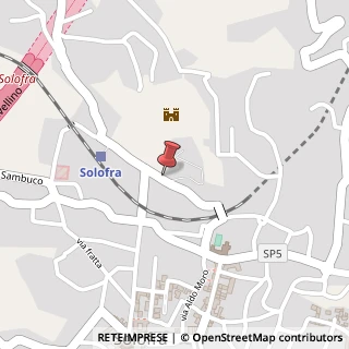 Mappa Via Giuseppe Maffei, 107, 83029 Solofra, Avellino (Campania)