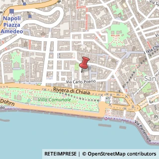 Mappa Via Giuseppe Fiorelli, 10, 80121 Napoli, Napoli (Campania)