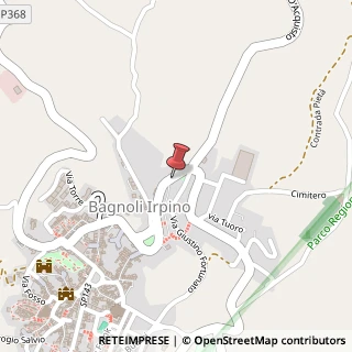 Mappa Via Antonio Gramsci, 4, 83043 Bagnoli Irpino, Avellino (Campania)