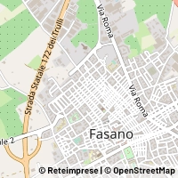 خريطة Fasano