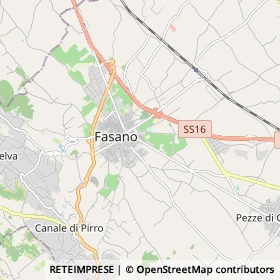 Mappa Fasano