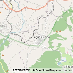 Mappa Bagnoli Irpino
