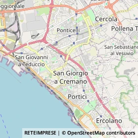 Mappa San Giorgio a Cremano