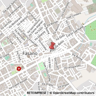 Mappa Via Fratelli Cervi, 16, 72015 Fasano, Brindisi (Puglia)