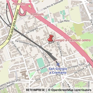 Mappa Via Giuseppe Mazzini, 35, 80046 San Giorgio a Cremano, Napoli (Campania)