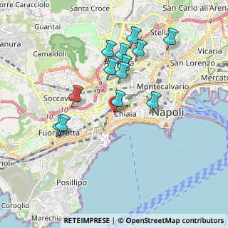 Mappa Via Michelangelo Schipa, 80128 Napoli NA, Italia (1.89077)