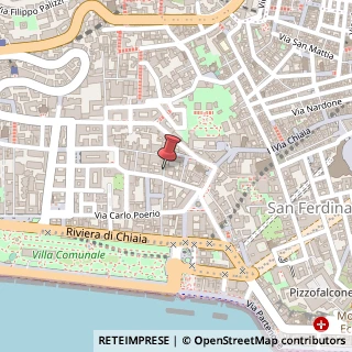 Mappa Via Bisignano,  61, 80121 Napoli, Napoli (Campania)