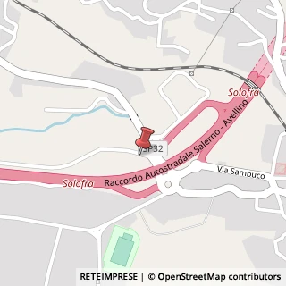 Mappa Via Cioppo San Vito, 52, 83029 Solofra, Avellino (Campania)